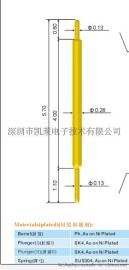028DD圆头双头弹簧探针