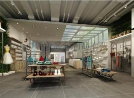 广东服装展示架厂家定制服装展示道具