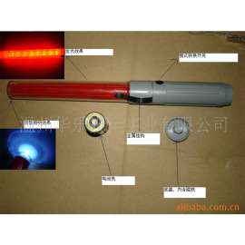 厂家生产 超细 交通指挥棒 LED款 TB250 白色红蓝闪
