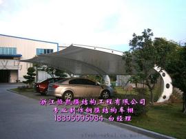 钦州通道走廊膜结构遮阳棚、钦州膜结构自行车棚厂家