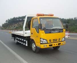 五十铃道路救援车平板带吊清障车厂家直销