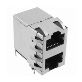 HR902160A  2X1 RJ45集成千兆滤波器 无灯带弹 网络连接器  以太网连接器