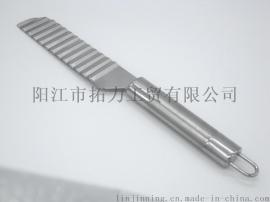 厂家直销不锈钢多功能切菜器 切丝器 水果刀 波浪刀