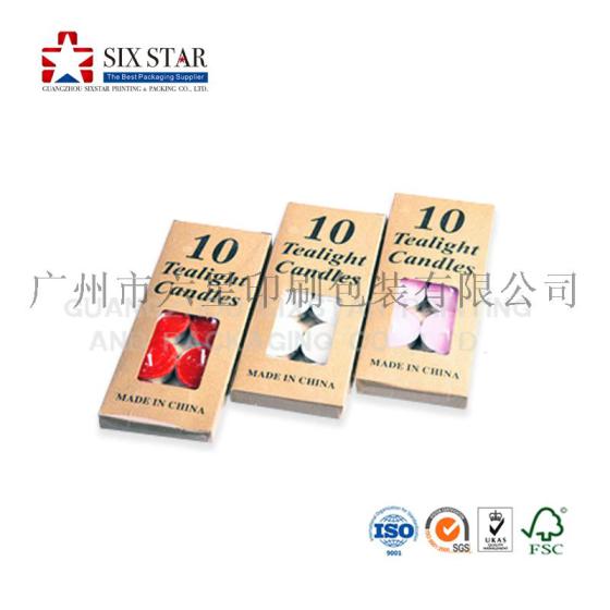 蜡烛包装纸盒包装盒定制化妆品包装盒印刷加工厂批发直销