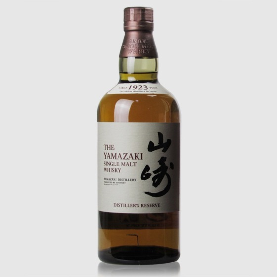 日本进口洋酒三得利山崎1923单一麦芽威士忌 V-0010013