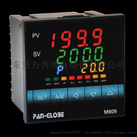 台湾泛达温控表M909-701/M908-701温控器人工智能PID电动阀位控制器