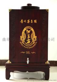 不锈钢内胆实木酒桶-曲阜仁泰