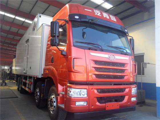 大马力保温车，保温车价格，350马力冷链运输车