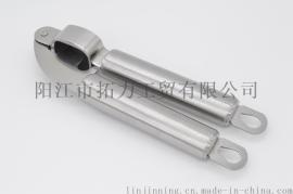厂家直销不锈钢手动挤压蒜器 蒜泥器 厨房小工具