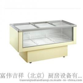 白雪TCD-298F 前透明玻璃点菜柜 平面展示柜