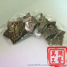 万开00154复古风格仿真抗战纪念章