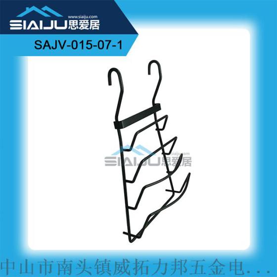 思爱居 厨房餐具置物挂架挂盘 铁线锅盖架壁挂架