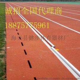 标准塑胶场地道牙/铝合金场地道牙/塑胶场地专用道牙/铝合金场地道牙/跑道 突沿/400米跑道道牙/200米跑道道牙