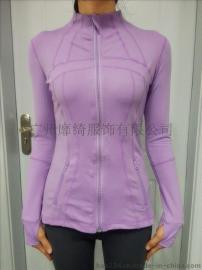 2014大牌瑜伽服瑜伽运动夹克 瑜伽服户外夹克批发 可加工OEM定制