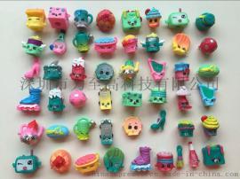 shopkins 5 season 过家家玩具 散装 50个不重复 环保材质 质量好