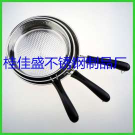 不锈钢厚煎锅单层加厚特厚不粘平底煎锅套装煎锅电磁燃气通用