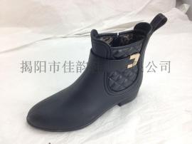 2015新款雨靴时尚女士低筒时装雨靴