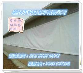 于都县专业定做猪场卷帘布 通风防晒猪舍卷帘布 猪栏卷帘布