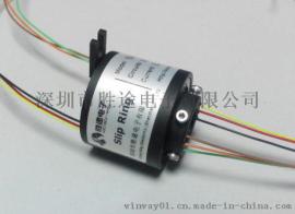 胜途电子过孔式导电环12路 过孔尺寸12.7mm 针织机专用集电环