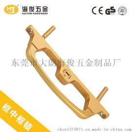 锌合金狂中框锁双点锁 LGX1