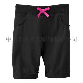 童短裤  2014女童春款 儿童夏季短裤 小童欧美纯棉短裤 批发童装裤子