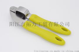 厂家直销不锈钢手动挤压蒜器 蒜泥器 厨房用品小工具