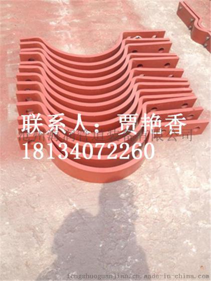 海润公司厂家直销管道管夹   电力标准D2型三孔短管夹