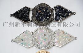 环保金属烫钻网钻鞋花珠子鞋扣鞋链饰扣