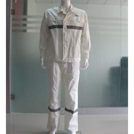 优亿制服 厂家订做 分体阻燃防护服 质量保证