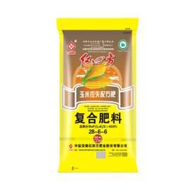 玉米专用肥40%(28-6-6) 增效控失肥红四方品牌复合肥