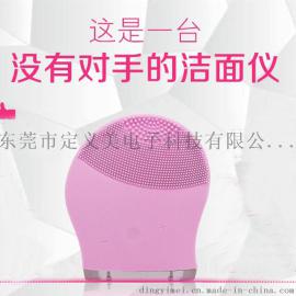 厂家直供硅胶净透洁面仪去黑头洗脸机ce认证可出口