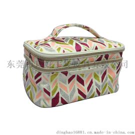 2016年新款多功能女士洗漱用品收纳包 闪粉PU皮化妆包