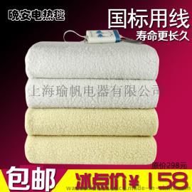 高档双人电热毯双控电热毯羊羔绒三人电褥子自动控温无极控温电热毯批发电热毯厂家