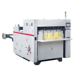 新型实用纸杯纸碗纸盘化妆品盒全自动卷筒压痕模切机