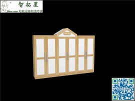 实木童屋储物柜