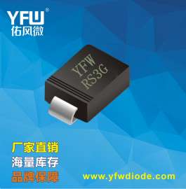 RS3G快恢复二极管3A400V佑风微电子yfw特价