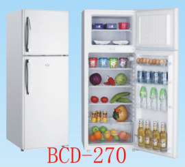 BCD270L太阳能冷柜冰箱 直流冰箱冷柜 DC12V/24V 冷藏冷冻箱