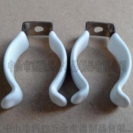 T8包胶灯管夹 T4/T5/T6/T8固定卡扣