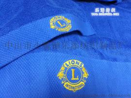 厂家直供订制广告礼品纯棉超细纤维绣花运动毛巾