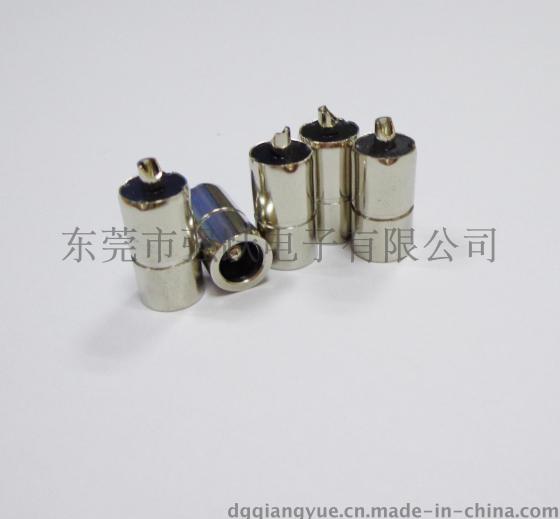 强跃低价供应5525车斜口母座5.5*2.5*8.0JACK线束插头生产厂家