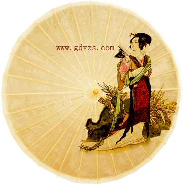 古典仕女图工艺伞