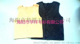 厂家直销外贸寒冬系列童装：2016新款黄色麻灰色无袖打道V领开衫