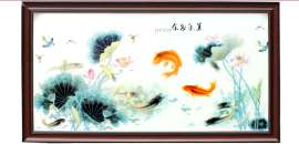 陶瓷瓷板画 室内装饰陶瓷瓷板画