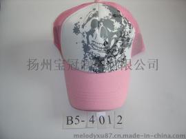 新款时尚女士帽子水墨画风格网帽棒球帽鸭舌帽高尔夫球帽