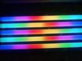 led护栏管 单色七彩内控六段护栏灯