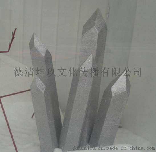 厂家直销专业定制 商场美陈 橱窗道具 水晶柱 商场陈列装饰摆件