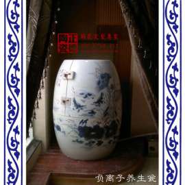 纯手工陶瓷汗蒸仓 可以蒸的陶瓷仓