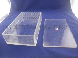 亚克力磁吸盖展示盒，有机玻璃保健药品包装盒，透明展示盒