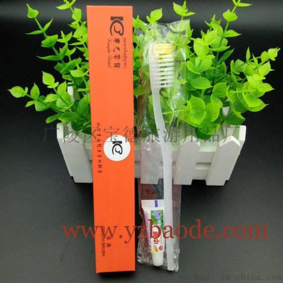 供应连锁酒店客房消耗品 二合一洗漱套装定制批发