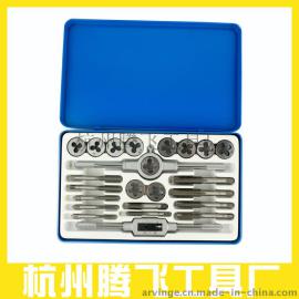 24件套英制丝锥板牙套装 1/4—1 吹塑盒